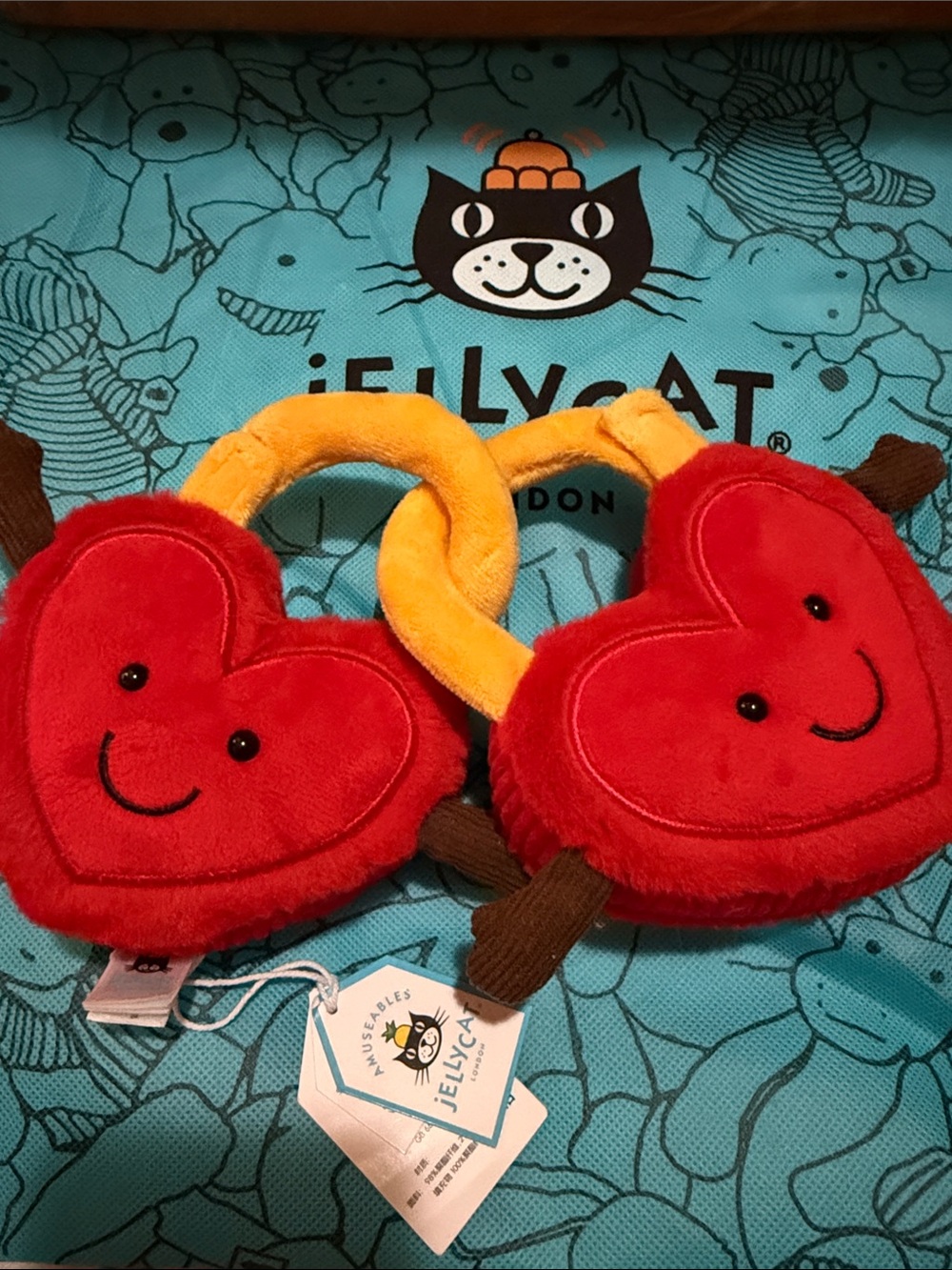Jelly Cat Val & Tina Love Locks